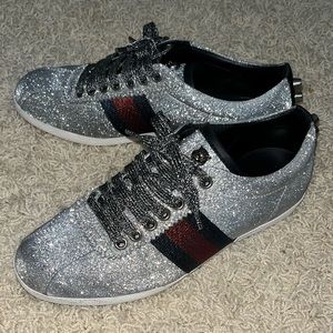 Gucci Bambi Glitter Sneakers